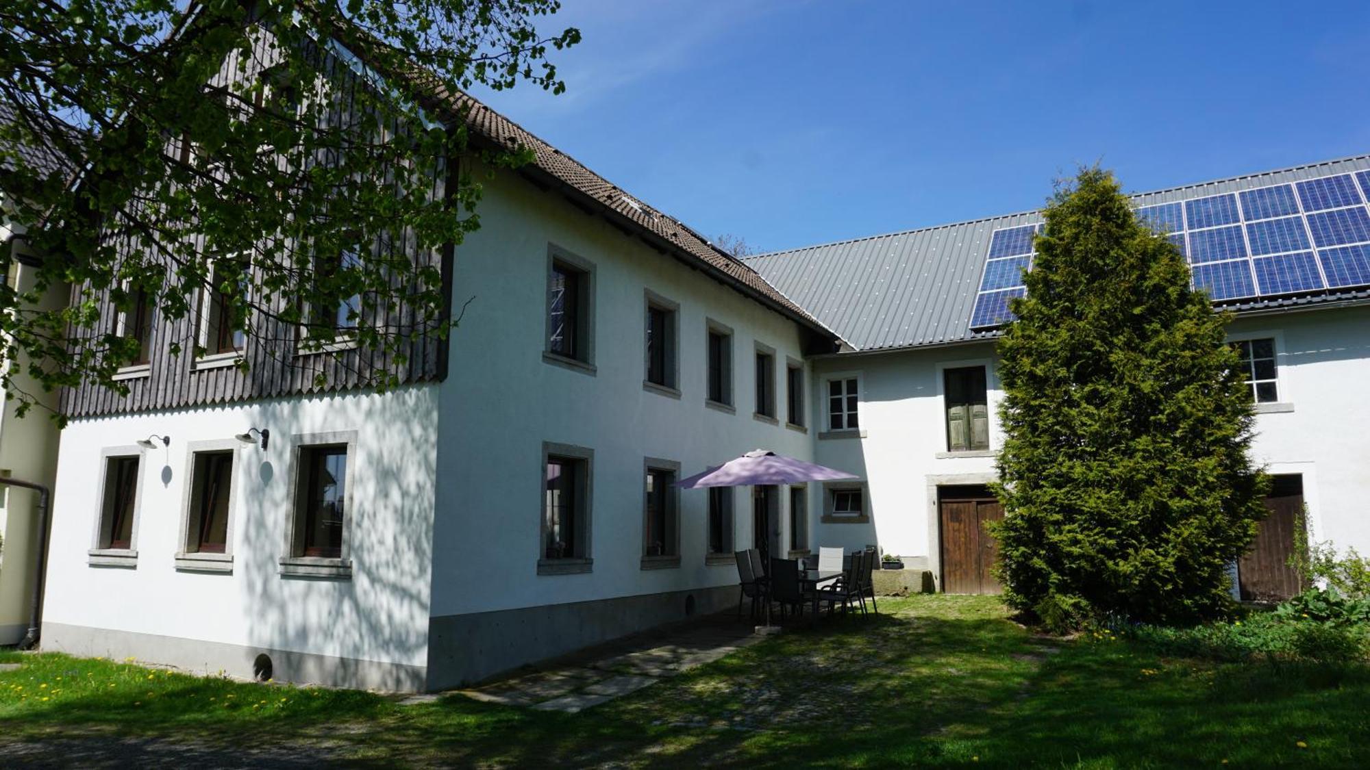 Ferienwohnung Im Bauernhaus Im Fichtelgebirge Gefrees Esterno foto